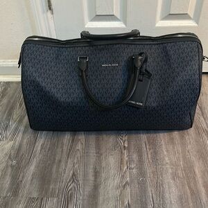 Michael Kors Navy Duffel Bag
